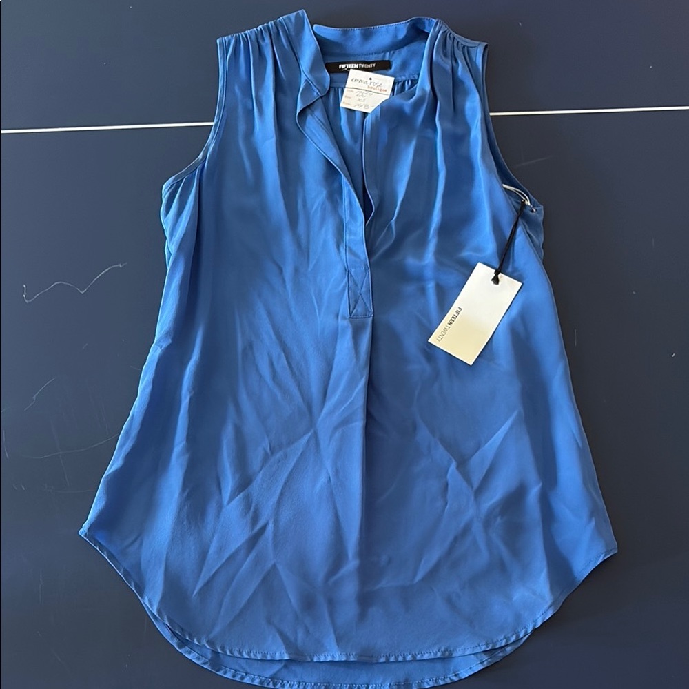Fifteen Twenty Blue Blouse